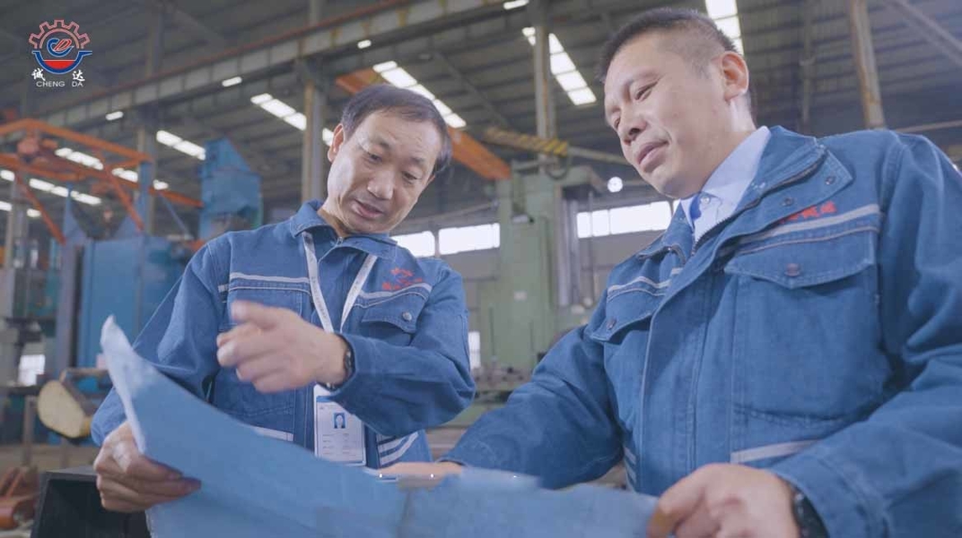 Shaanxi CHENGDA Industry Furnace MAKE Co., Ltd. fabrikant productielijn