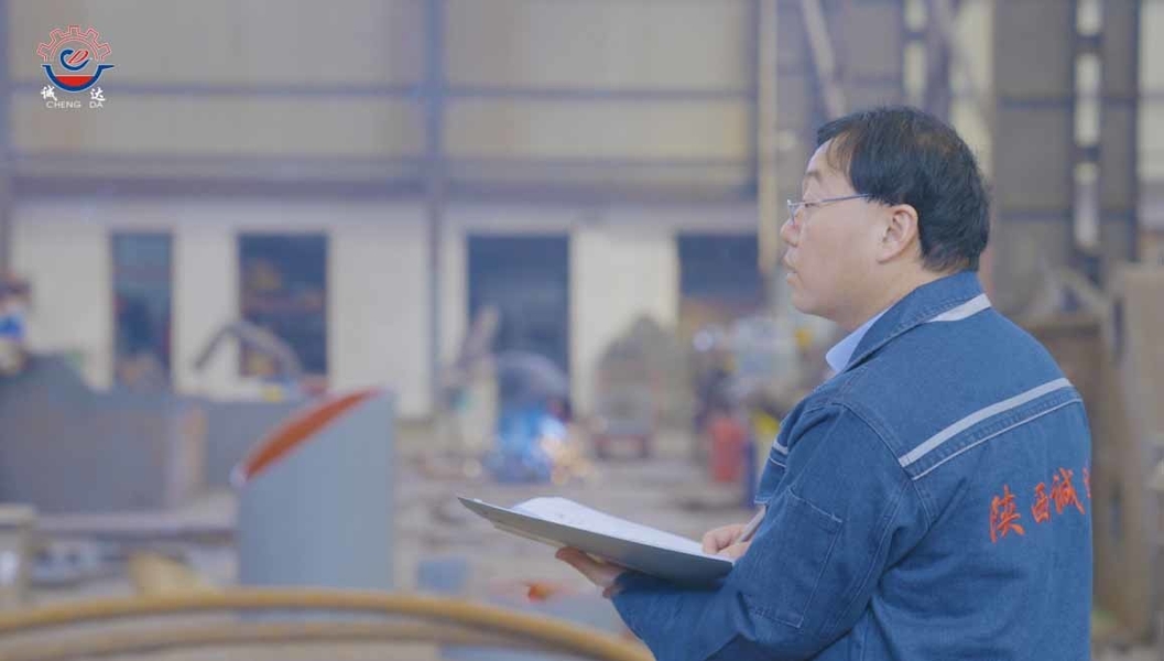 Shaanxi CHENGDA Industry Furnace MAKE Co., Ltd. fabrikant productielijn