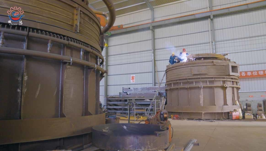 Shaanxi CHENGDA Industry Furnace MAKE Co., Ltd. fabrikant productielijn