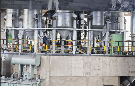 36,000 kVA gelijkstroom Titanisch slakken smeltoven met gesloten verzegeld type voor de productie van hoog titanium slakken