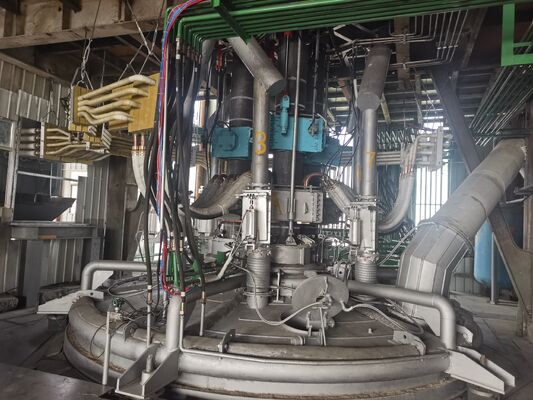 Elektrische ovens voor koud slakken van steenwol