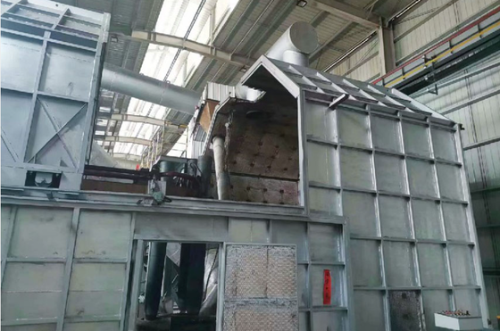 Elektrische oven voor de behandeling van as van aluminium (oven voor calciumaluminaat)