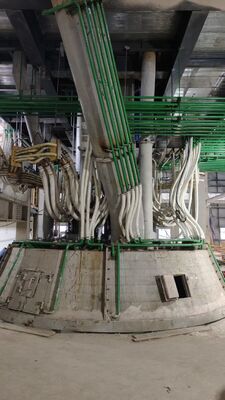 Nickel-kobalt-molybdeen-schlaagherwinning DC onderwaterboogoven 5000kVA voor recycling van gevaarlijk afval