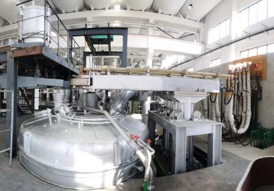 Elektrische oven voor galvanisch slib 3000kVA DC-vlamboogsmeltinstallatie voor de verwerking van gevaarlijk afval