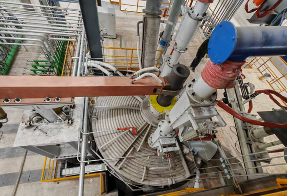 DC elektrische boogoven 5000kVA elektroplating slib smelten zware metalen herstelapparatuur