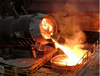 Laag-koolstof ferrochroom elektrische raffinage kanteloven FeCr-legering smeltproductielijn