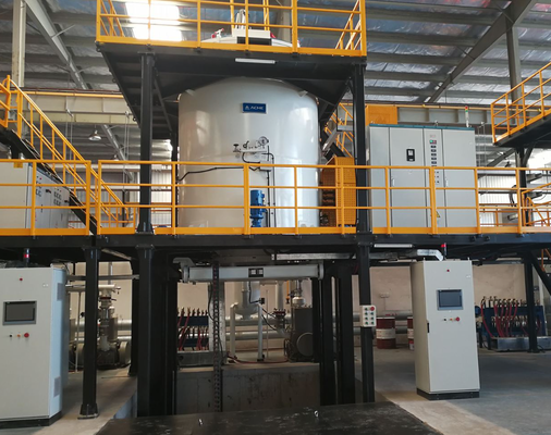 3T Medium Frequency Induction Smeltoven voor Ferro-legering Raffinage IGBT Voeding